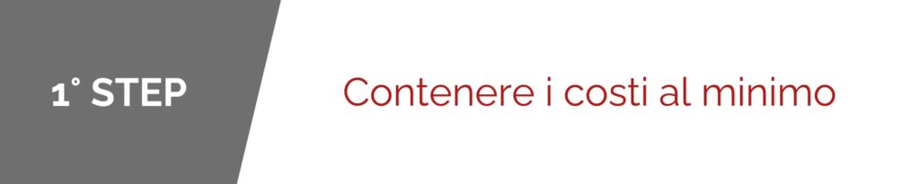 Esternalizzare il recupero di piccoli importi - primo step