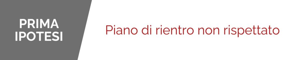 Quando procedere con il Recupero Credito Giudiziale - prima ipotesi