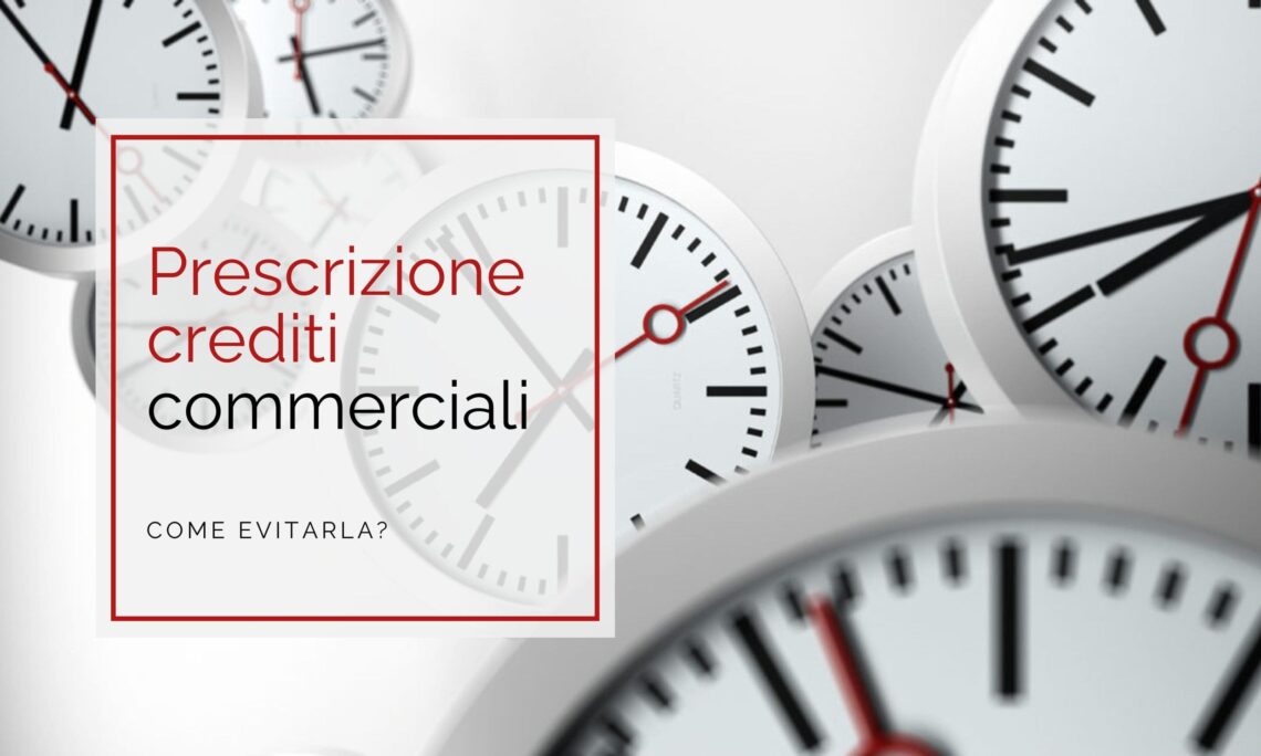 Prescrizione crediti commerciali