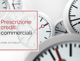 Prescrizione crediti commerciali